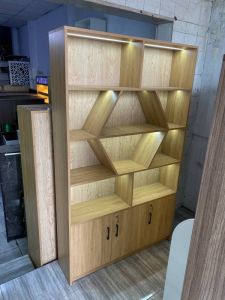 Tủ trưng bày hình lục giác