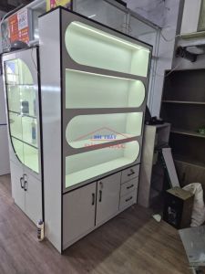 Tủ trưng bày ngang 1m2 cao 2m